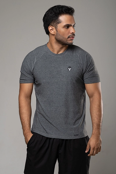 Camiseta Deportiva Performance - Gris